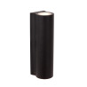 Lucide AKRA - Applique murale Intérieur/Extérieur - LED - 2x6,5W 2700K - IP54 - Noir