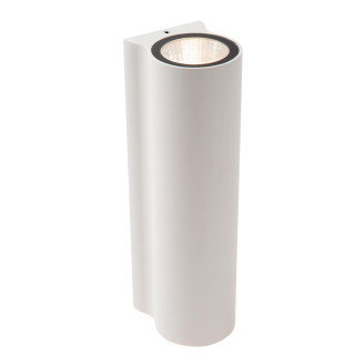 Lucide AKRA - Applique murale Intérieur/Extérieur - LED - 2x6,5W 2700K - IP54 - Blanc