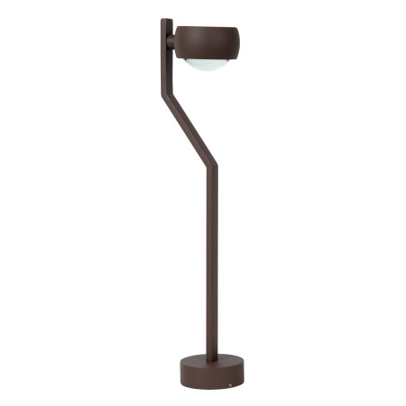 Lucide ESTAL - Borne extérieur - LED - 1x9W 2700K - IP54 - Rouille