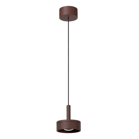 Lucide LENZ - Suspension Intérieur/Extérieur - Ø 11 cm - LED - 1x8W 2700K - IP54 - Rouille - Essential