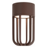 Lucide WELLS - Plafonnier Intérieur/Extérieur - Ø 10 cm - LED - 1x8W 2700K - IP54 - Rouille - Essential
