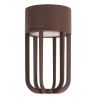 Lucide WELLS - Plafonnier Intérieur/Extérieur - Ø 10 cm - LED - 1x8W 2700K - IP54 - Rouille - Essential