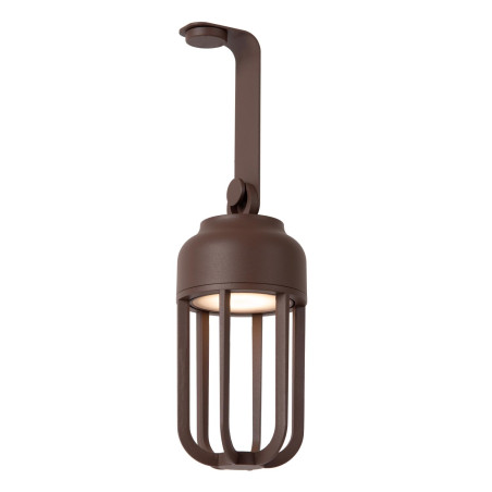 Lucide WELLS - Applique murale Rechargeable Intérieur/Extérieur - Batterie/Piles - Ø 10 cm - LED Dim. - CCT - 1x5W 2700K/4000K