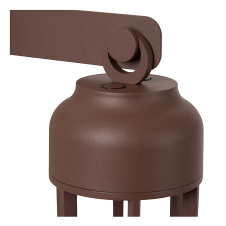 Lucide WELLS - Applique murale Rechargeable Intérieur/Extérieur - Batterie/Piles - Ø 10 cm - LED Dim. - CCT - 1x5W 2700K/4000K