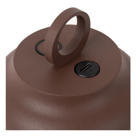 Lucide WELLS - Applique murale Rechargeable Intérieur/Extérieur - Batterie/Piles - Ø 10 cm - LED Dim. - CCT - 1x5W 2700K/4000K