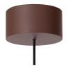 Lucide WELLS - Suspension Intérieur/Extérieur - Ø 10 cm - LED - 1x8W 2700K - IP54 - Rouille - Essential