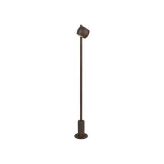 Lucide CAPRI - Lampadaire Intérieur/Extérieur - LED - 1x8W 2700K - IP54 - Café - Essential
