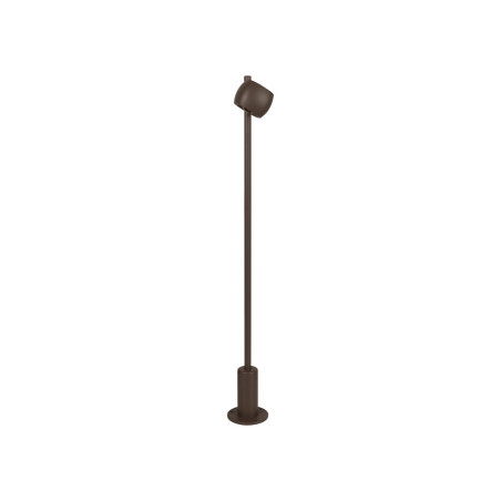 Lucide CAPRI - Lampadaire Intérieur/Extérieur - LED - 1x8W 2700K - IP54 - Café - Essential