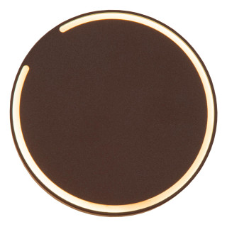 Lucide FINISTER - Applique murale Intérieur/Extérieur - Ø 13 cm - LED - 1x6W 2700K - IP54 - Rouille - Essential