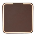 Lucide FINISTER - Applique murale Intérieur/Extérieur - LED - 1x7W 2700K - IP54 - Rouille - Essential