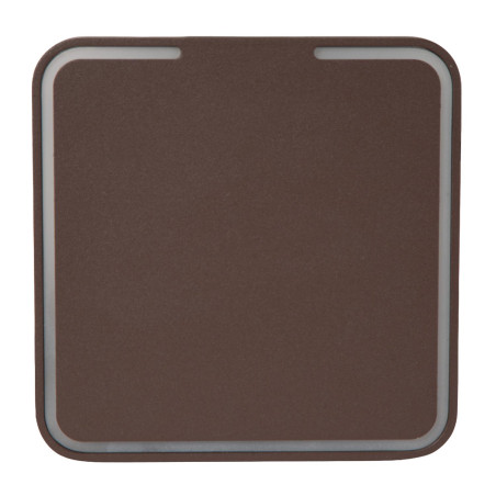 Lucide FINISTER - Applique murale Intérieur/Extérieur - LED - 1x7W 2700K - IP54 - Rouille - Essential