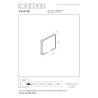 Lucide FINISTER - Applique murale Intérieur/Extérieur - LED - 1x7W 2700K - IP54 - Rouille - Essential
