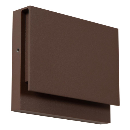 Lucide LOMAR - Applique murale Intérieur/Extérieur - LED - 1x6W 2700K - IP54 - Rouille - Essential