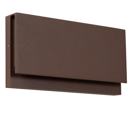 Lucide LOMAR - Applique murale Intérieur/Extérieur - LED - 1x10W 2700K - IP54 - Rouille - Essential
