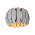 Lucide SPENCER - Plafonnier - Ø 30 cm - 1xE27 - Gris