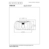 Lucide SPENCER - Plafonnier - Ø 30 cm - 1xE27 - Gris