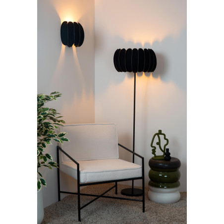 Lucide SPENCER - Applique murale - 1xE27 - Noir