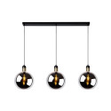 Lucide JULIUS - Suspension - 3xE27 - Fumé