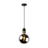 Lucide JULIUS - Suspension - Ø 20 cm - 1xE27 - Fumé