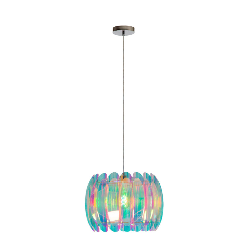 Lucide GLINSTAR - Suspension - Ø 40 cm - 1xE27 - Multicolor