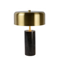 Lucide MIRASOL - Lampe de table - Ø 25 cm - 3xG9 - Noir