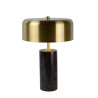 Lucide MIRASOL - Lampe de table - Ø 25 cm - 3xG9 - Noir