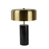Lucide MIRASOL - Lampe de table - Ø 25 cm - 3xG9 - Noir