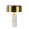 Lucide MIRASOL - Lampe de table - Ø 25 cm - 3xG9 - Blanc