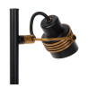 Lucide TUNDRAN - Lampe de table - 2xGU10 (MR16) - Noir