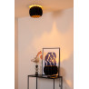 Lucide SPENCER - Lampe de table - Ø 30 cm - 1xE27 - Noir