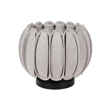Lucide SPENCER - Lampe de table - Ø 30 cm - 1xE27 - Gris