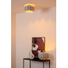 Lucide SPENCER - Lampe de table - Ø 30 cm - 1xE27 - Gris