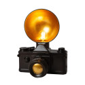 Lucide EXTRAVAGANZA CAMERA - Lampe de table - 1xE14 - Noir