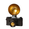 Lucide EXTRAVAGANZA CAMERA - Lampe de table - 1xE14 - Noir