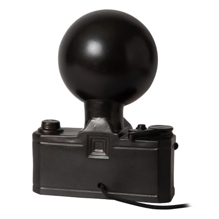 Lucide EXTRAVAGANZA CAMERA - Lampe de table - 1xE14 - Noir