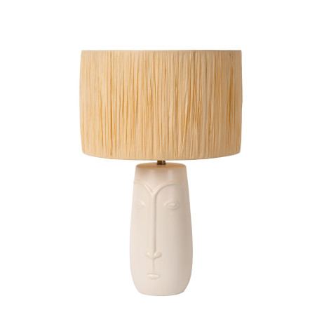 Lucide VISO - Lampe de table - Ø 36 cm - 1xE27 - Blanc