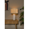 Lucide VISO - Lampe de table - Ø 36 cm - 1xE27 - Blanc