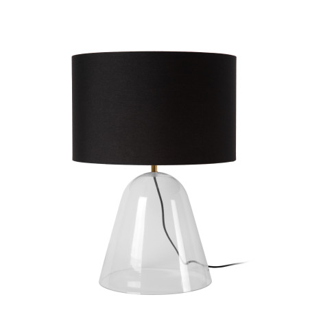 Lucide CAMPANA - Lampe de table - 1xE27 - Transparent - L 40 x P 40 x H 52,9 cm
