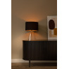 Lucide CAMPANA - Lampe de table - 1xE27 - Transparent - L 40 x P 40 x H 52,9 cm