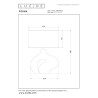 Lucide FORMA - Lampe de table - 1xE27 - Blanc