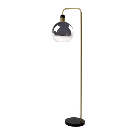 Lucide JULIUS - Lampadaire - Ø 28 cm - 1xE27 - Fumé