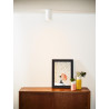 Lucide GIPSY - Spot plafond - Ø 7 cm - 1xGU10 (MR16) - Blanc - H 11,2 cm