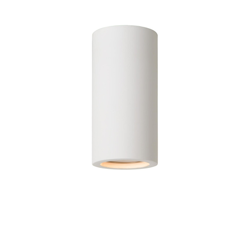 Lucide GIPSY - Spot plafond - Ø 7 cm - 1xGU10 (MR16) - Blanc - H 14 cm