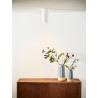 Lucide GIPSY - Spot plafond - Ø 7 cm - 1xGU10 (MR16) - Blanc - H 17 cm