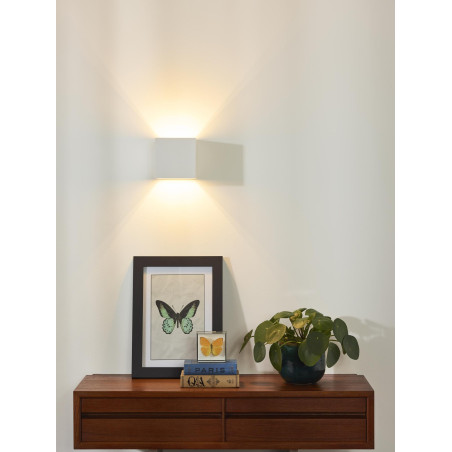 Lucide GIPSY - Applique murale - 1xG9 - Blanc - Réf. 35208/01/31