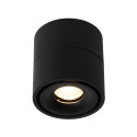 Lucide YUMIKO - Spot plafond - Ø 7,8 cm - LED Dim. - 1x10W 2700K - Noir