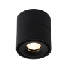 Lucide YUMIKO - Spot plafond - Ø 7,8 cm - LED Dim. - 1x10W 2700K - Noir