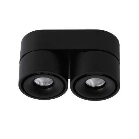 Lucide YUMIKO - Spot plafond - LED Dim. - 2x10W 2700K - Noir