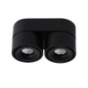 Lucide YUMIKO - Spot plafond - LED Dim. - 2x10W 2700K - Noir