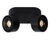 Lucide YUMIKO - Spot plafond - LED Dim. - 2x10W 2700K - Noir